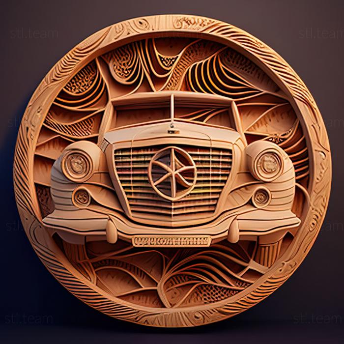 3D model Mercedes Benz LP (STL)